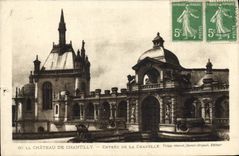 CPA Chateau de Chantilly Entree de la Chapelle 