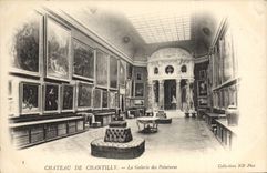 CPA Chateau de Chantilly La Galerie des Peintures 