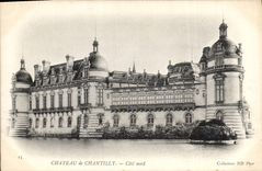 CPA Chaeau de Chantilly Cote nord 
