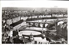 CPA Lyon Perspective des Ponts sur la Saone 
