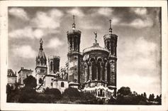 CPA Lyon Les Tours de Notre Dame de Fourviere 