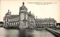 CPA Chateau de Chantilly Cote Nord Ouest 