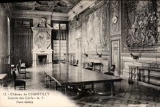 CPA Chateau de Chantilly Galerie des Cerfs 