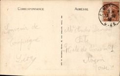 CPA Foret de Compiegne L'Etang de Sainte Perine 