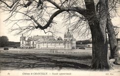 CPA Chateau de Chantilly Facade septrionale 