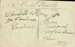 CPA Chantilly Le Chateau La Facade Nord Est 
