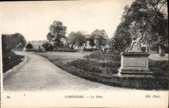 CPA Compiegne Le Parc 