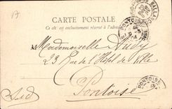 CPA Chateau de Chantilly Salle Theophile 