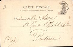 CPA Chateau de Chantilly Vue generale Entree 