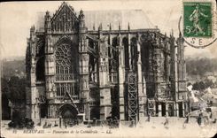 CPA Beauvais Panorama de la Cathedrale 