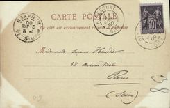 CPA Compiegne La porte de l'Arsenal 