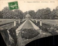 CPA Chateau de Chantilly L'Ile d'Amour 