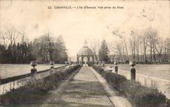 CPA Chantilly L'Ile Vue prise du Pont 