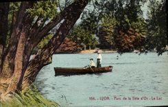 CPA Lyon Parc de la Tete d'Or Le Lac 