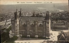 CPA Lyon Fourvierre Vue Generale 