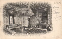 CPA Chateau de Compiegne Le Salon de Famille 