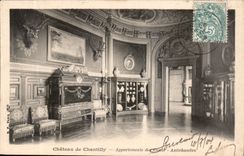 CPA Chateau de Chantilly Appartments des Coude Antichambre 