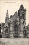 CPA Senlis Eglise St Pierre 