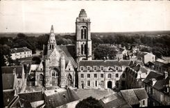 CPA Senlis Oise Panorama sur le Marche Saint Pierre 