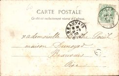 CPA Chateau de Mouchy Cour d'Honneur 