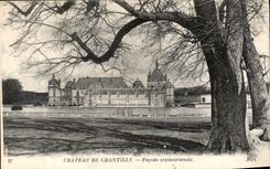 CPA Chateau de Chantilly Facade septrionale 