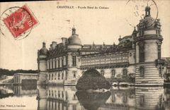 CPA Chantilly Facade Nord du Chateau 