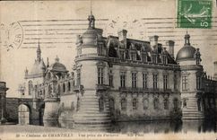 CPA Chateau de Chantilly Vue prise de Parterre 