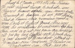 CPA Bonne Annee Femme