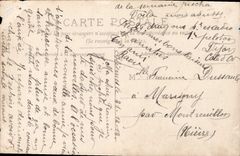 CPA Bonne Annee Homme Fleurs