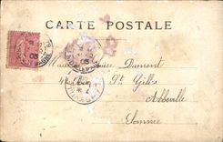 CPA Femme Automobile