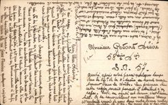 CPA Bonne Annee Femme