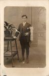 CARTE PHOTO Enfant Communiant