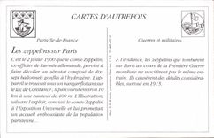 REPRO Les Zeppelins sur Paris Crimes Odieux de Pirates Boches 