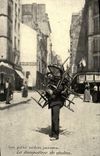 REPRO Les petits metiers parisiens Le Rempailleur de chaises 