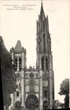 CPA Senlis Oise La Cathedrale Portail Ouest 