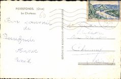 CPA Pierrefonds Oise Le Chateau 