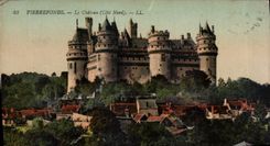 CPA Pierrefonds Le Chateau Cote Nord 