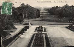 CPA Palais de Compiegne Vue sur les Beaux Monts 