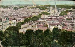 CPA Nimes Panorama de la Ville 