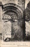 CPA Saint Germer Oise Eglise porte muree 