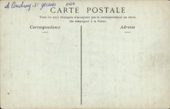 CPA Saint Germer Oise Eglise porte muree