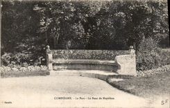 CPA Compiegne Le Parc Le Blanc de Napoleon 