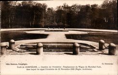 CPA Foret de Compiegne Clairiere de l'Armistice 