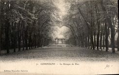 CPA Compiegne Le Kiosque de Parc 