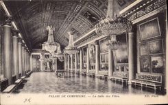 CPA Palais de Compiegne La Salle des Fetes 