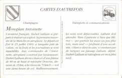 REPRO MH Latham sur Monoplan Antoinette a son de vol Avion Aviation