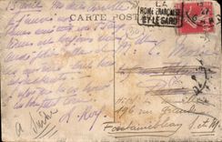 CPA Nimes Jardin de la Fontaine 