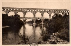 CPA Nimes Gard Le Pont du Gard 