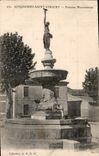 CPA Jonquires Saint Vincent Fontaine Monumentale 