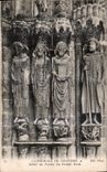 CPA Cathedrale de Chartres Detail du Porche du Portail Nord 